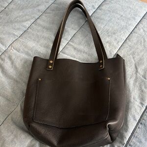 Portland Leather Tote Bag